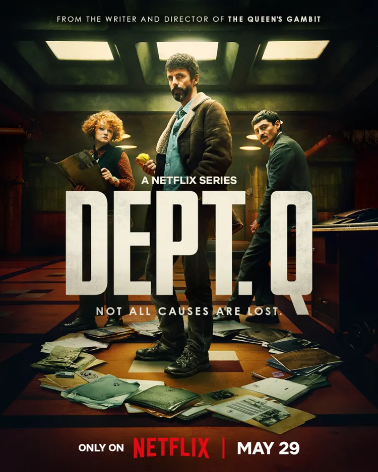 Dept. Q series key art