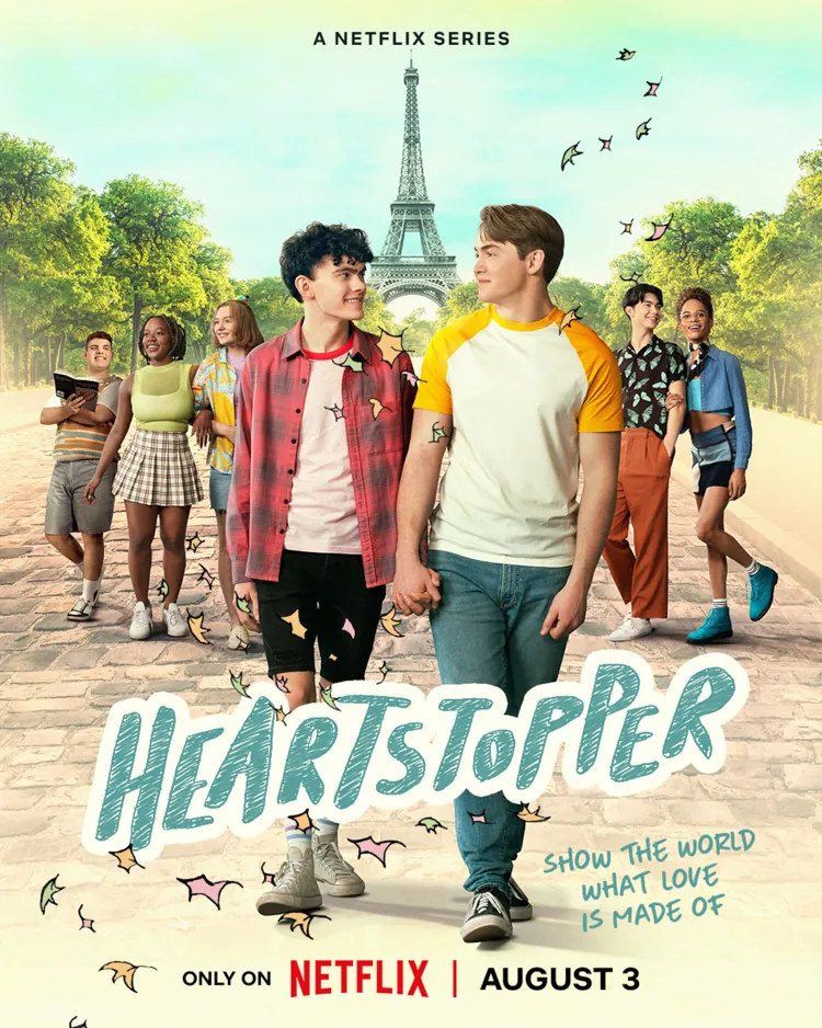 Heartstopper season two key art